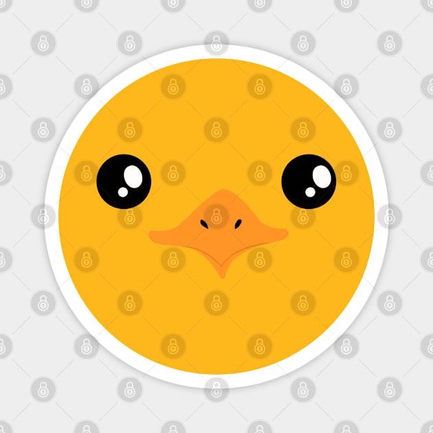 Minimalistic Chick Magnet by Mejanzen